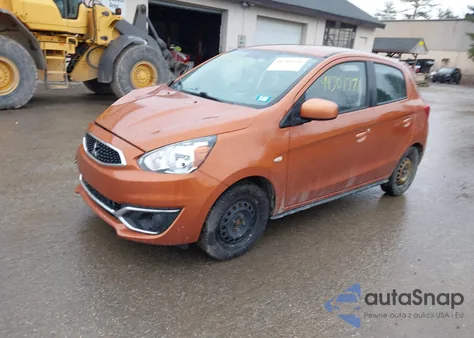 2017 Mitsubishi Mirage Es из США, поврежденный, VIN ML32A3HJ5HH001326